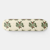 Frohe Weihnachten Skateboard (Horizontal)