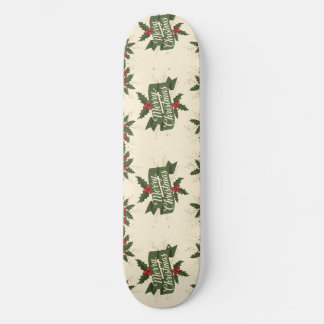 Frohe Weihnachten Skateboard