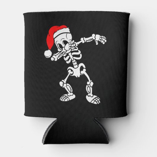 Frohe Weihnachten Skeleton Sweater Dosenkühler (Vorderseite)