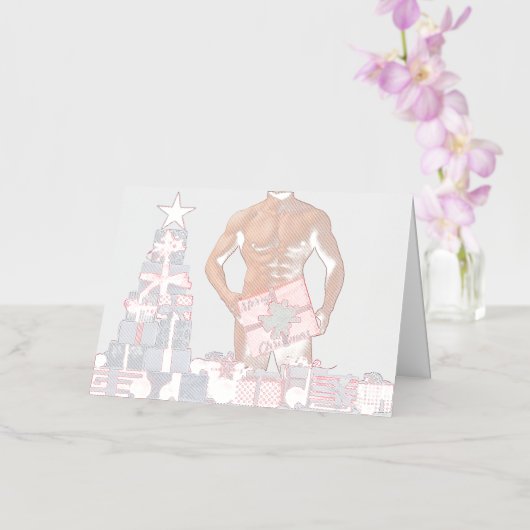 Frohe Weihnachten SlipperyJoe rot weiß Silber Gesc (Orchidee)