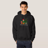 Frohe Weihnachten Sloth Christmas Hoodie (Vorne ganz)