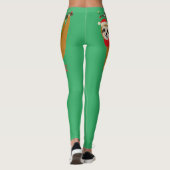 Frohe Weihnachten Sloth Leggings (Rückseite)