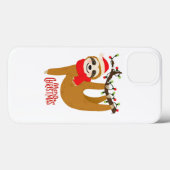 Frohe Weihnachten Sloth | Urlaub Case-Mate iPhone Hülle (Rückseite (Horizontal))