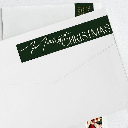 Frohe Weihnachten Smarald Green Rücksendeadresse