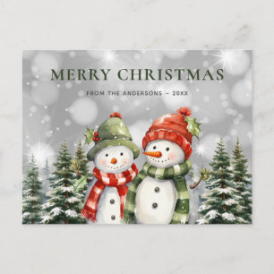 Frohe Weihnachten Snowman