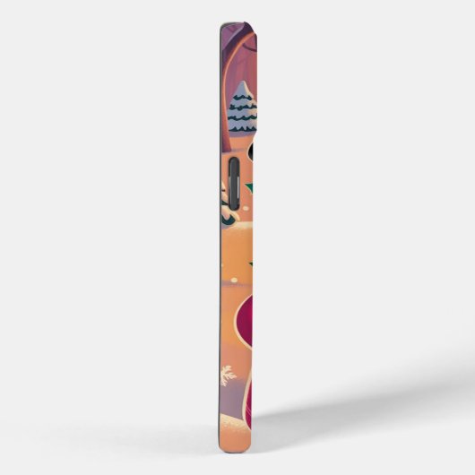 Frohe Weihnachten Snowman iPhone / iPad Fall Case-Mate iPhone Hülle (Rückseite / Rechts)