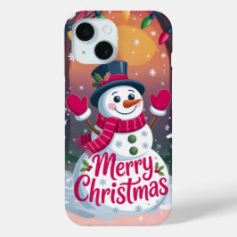 Frohe Weihnachten Snowman iPhone / iPad Fall Case-Mate iPhone Hülle