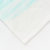 Frohe Weihnachten! Snowman mit Freunden Fleecedecke (Ecke)