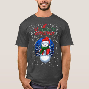 Frohe Weihnachten Snowman Snow Holidays T-Shirt