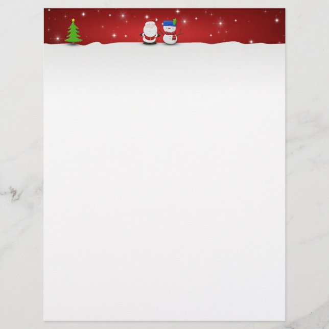 Frohe Weihnachten Snowman und Weihnachten (Vorderseite)