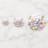 Frohe Weihnachten Snowmans Party Confetti Konfetti (Vorderseiten)