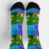 Frohe Weihnachten! Socken (Oben)
