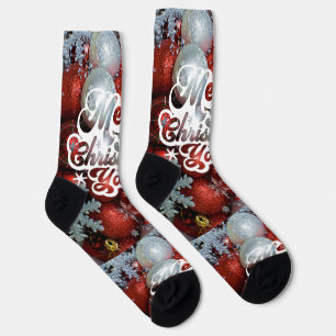 Frohe Weihnachten Socken
