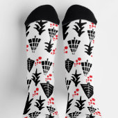 Frohe Weihnachten Socken (Oben)