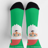 Frohe Weihnachten Socken (Oben)