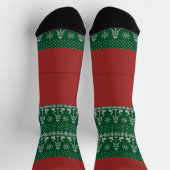 Frohe Weihnachten Socken (Oben)