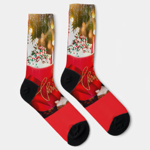 Frohe Weihnachten Socken