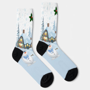 Frohe Weihnachten Socken