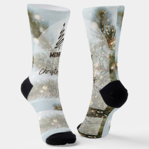 Frohe Weihnachten Socken