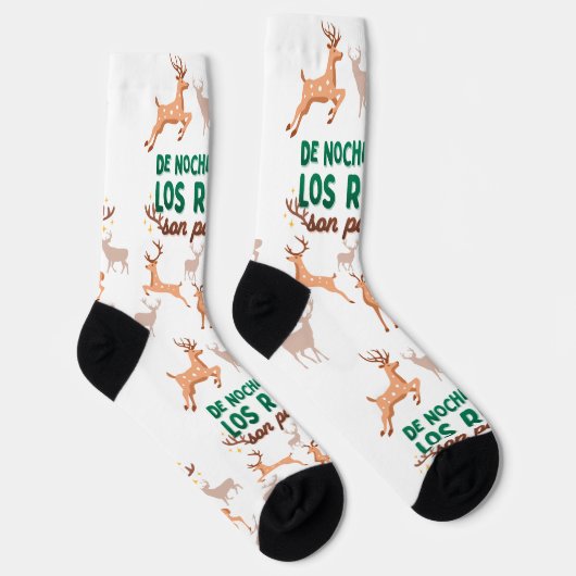 Frohe Weihnachten Socken (Rechts)