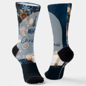 Frohe Weihnachten Socken (Gewinkelt)