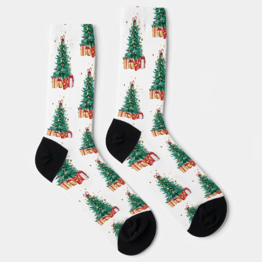 Frohe Weihnachten Socken (Rechts)