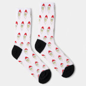 Frohe Weihnachten Socken (Rechts)
