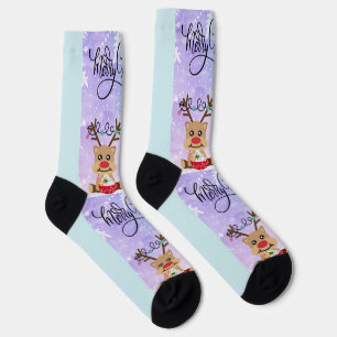 Frohe Weihnachten Socken