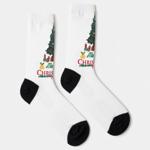 Frohe Weihnachten Socken