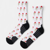 Frohe Weihnachten Socken (Links)
