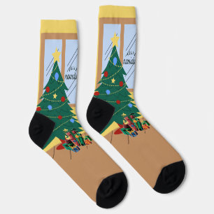 Frohe Weihnachten Socken