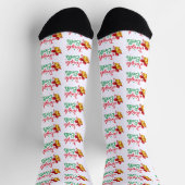 Frohe Weihnachten Socken (Oben)