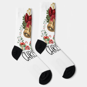 Frohe Weihnachten Socken
