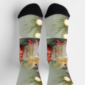 Frohe Weihnachten Socken (Oben)
