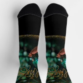 Frohe Weihnachten Socken (Oben)