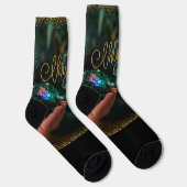 Frohe Weihnachten Socken (Rechts)