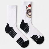 Frohe Weihnachten Socken (Rechts)