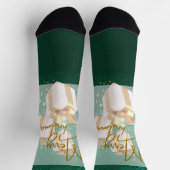 Frohe Weihnachten Socken (Oben)