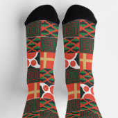 Frohe Weihnachten Socken (Oben)