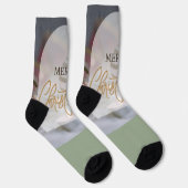 Frohe Weihnachten Socken (Rechts)