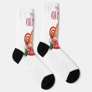 Frohe Weihnachten Socken