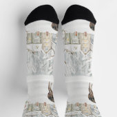 Frohe Weihnachten Socken (Oben)
