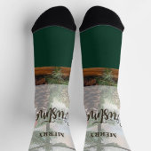 Frohe Weihnachten Socken (Oben)