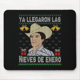 Frohe Weihnachten Spanisch Las Nieves De Enero El  Mousepad