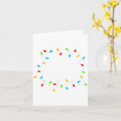 Frohe Weihnachten Spanisches Mexikanisches Weihnac Karte (Gelbe Blume)