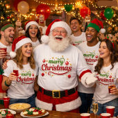 Frohe Weihnachten Sparkle Tee