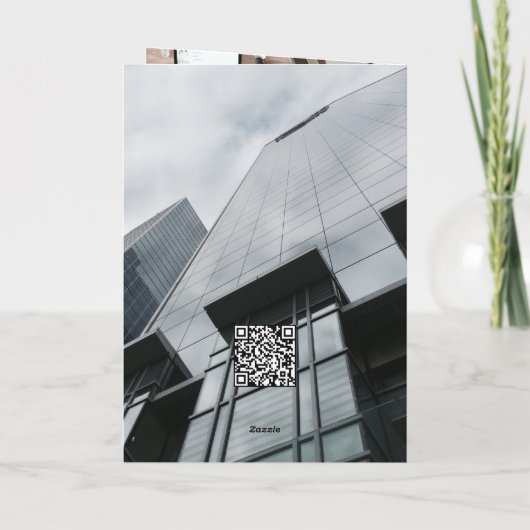 Frohe Weihnachten Sparkling Weihnachtsbaum Busines (Rückseite)