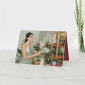 Frohe Weihnachten Sparkling Weihnachtsbaum Busines (Rückseite)