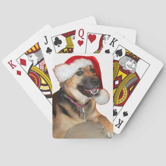 Frohe Weihnachten Spielkarten (Rückseite)