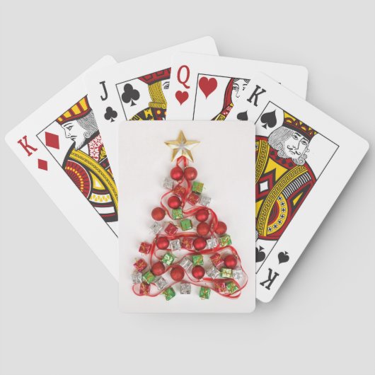 Frohe Weihnachten Spielkarten (Rückseite)